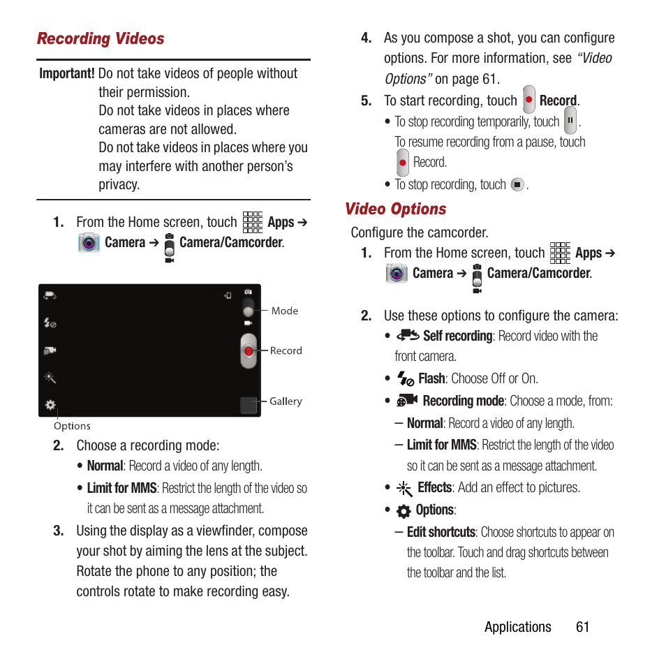 Samsung SPH-L300ZSAVMU User Manual | Page 65 / 161