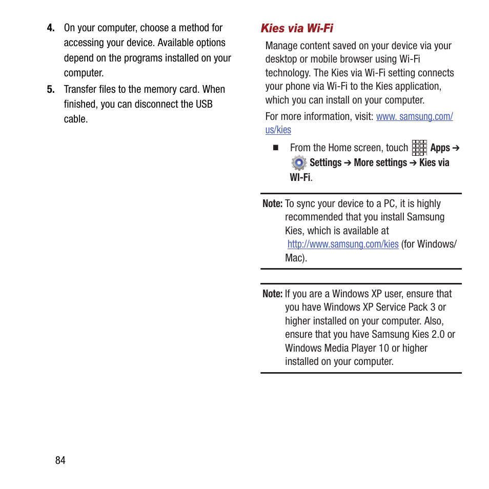 Samsung SPH-L300ZSAVMU User Manual | Page 88 / 161