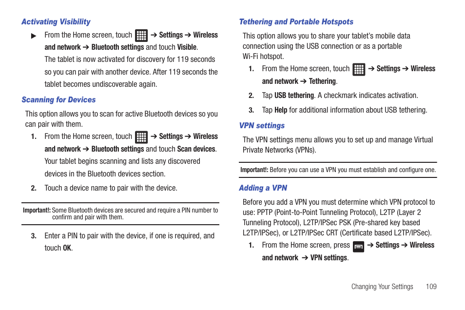 Samsung SGH-T849ZKDTMB User Manual | Page 113 / 158