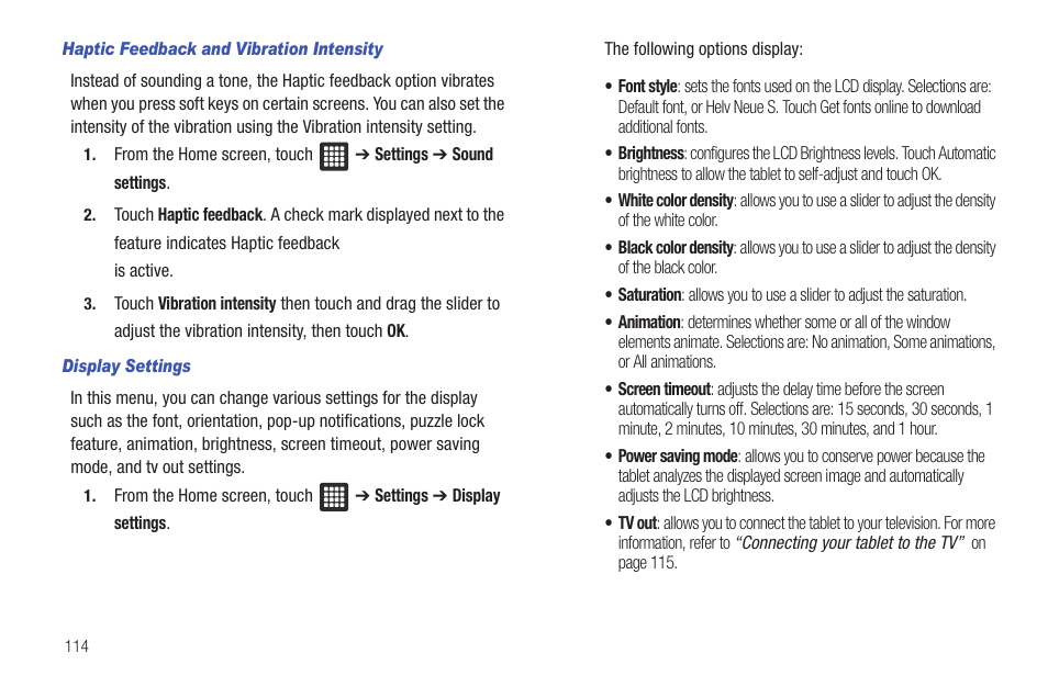 Samsung SGH-T849ZKDTMB User Manual | Page 118 / 158