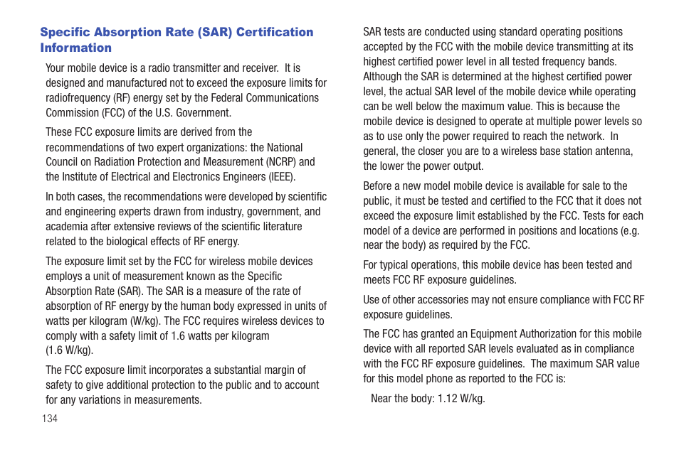 Samsung SGH-T849ZKDTMB User Manual | Page 138 / 158