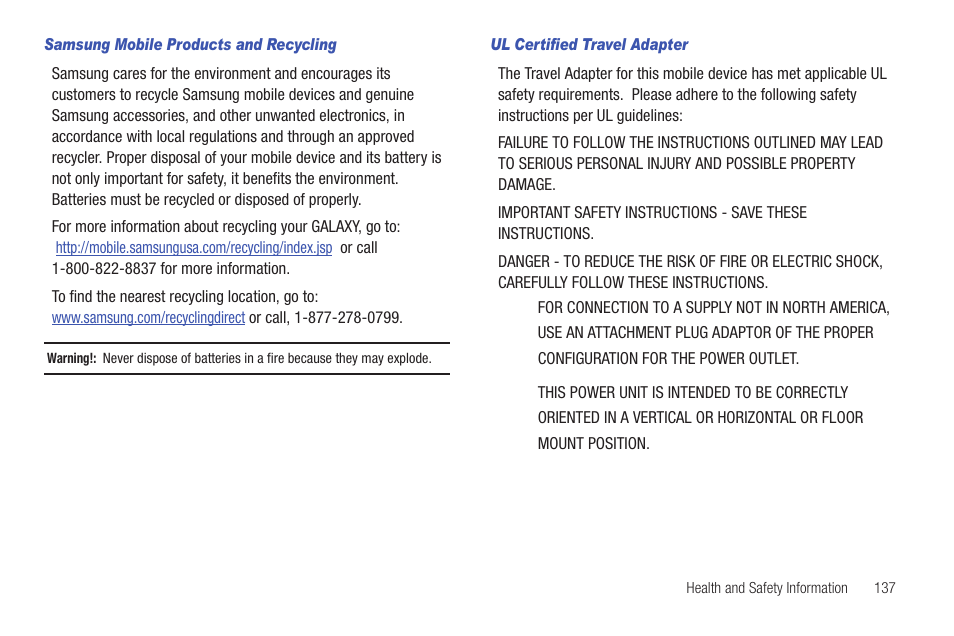 Samsung SGH-T849ZKDTMB User Manual | Page 141 / 158