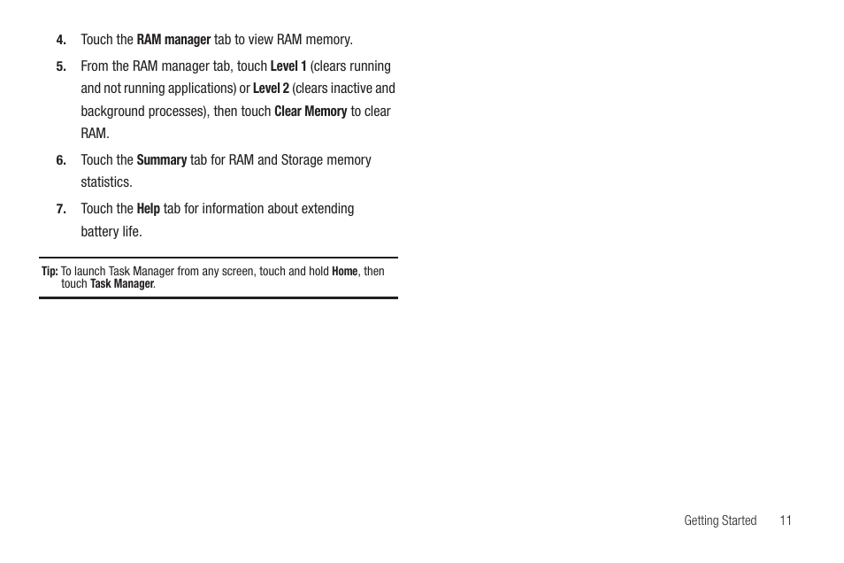 Samsung SGH-T849ZKDTMB User Manual | Page 15 / 158