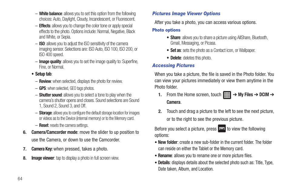 Samsung SGH-T849ZKDTMB User Manual | Page 68 / 158