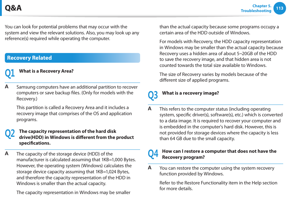 Samsung NP540U3C-A01US User Manual | Page 114 / 145