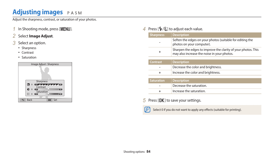 Adjusting images | Samsung EC-WB2200BPBUS User Manual | Page 85 / 162