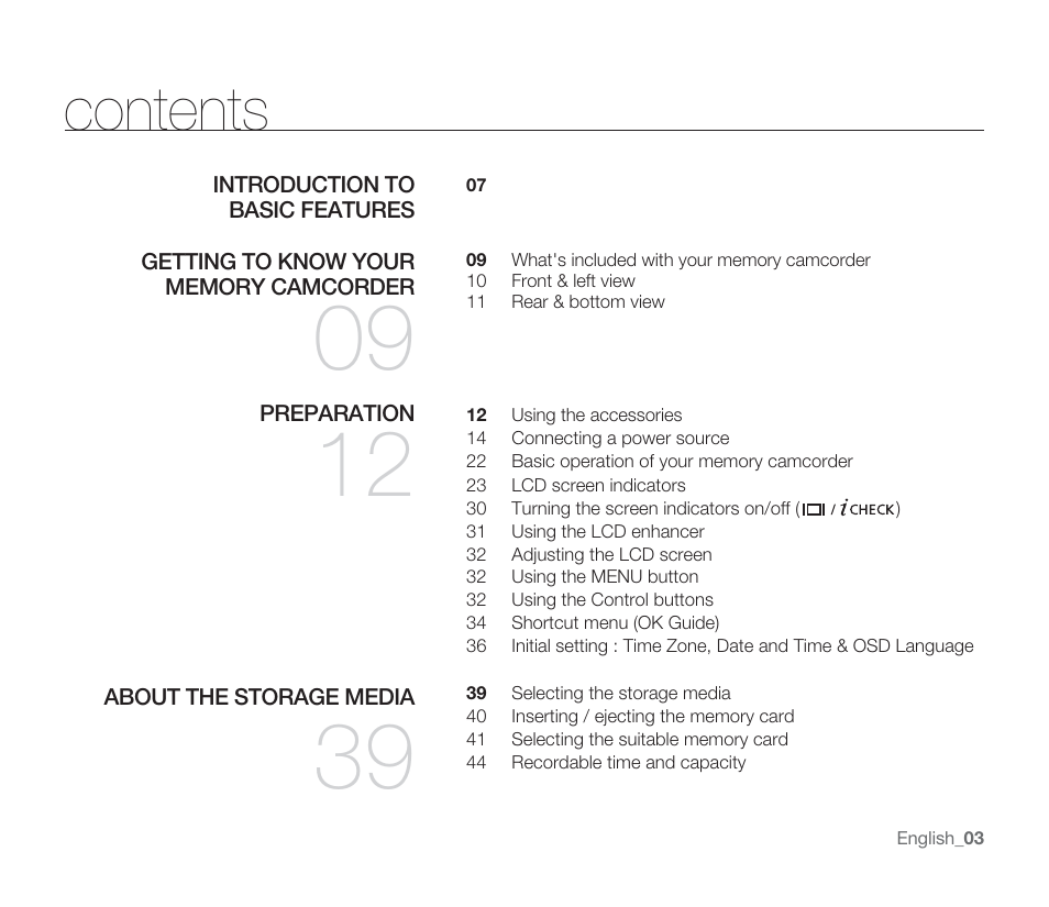 Samsung SMX-F33BN-XAA User Manual | Page 13 / 131