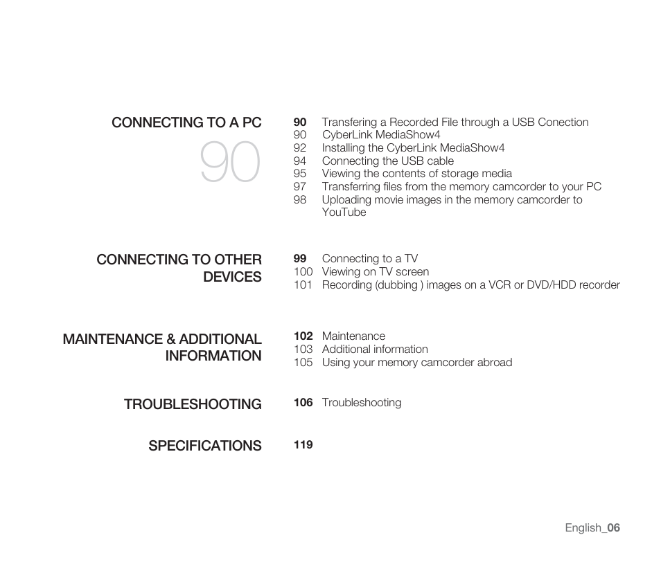 Samsung SMX-F33BN-XAA User Manual | Page 16 / 131