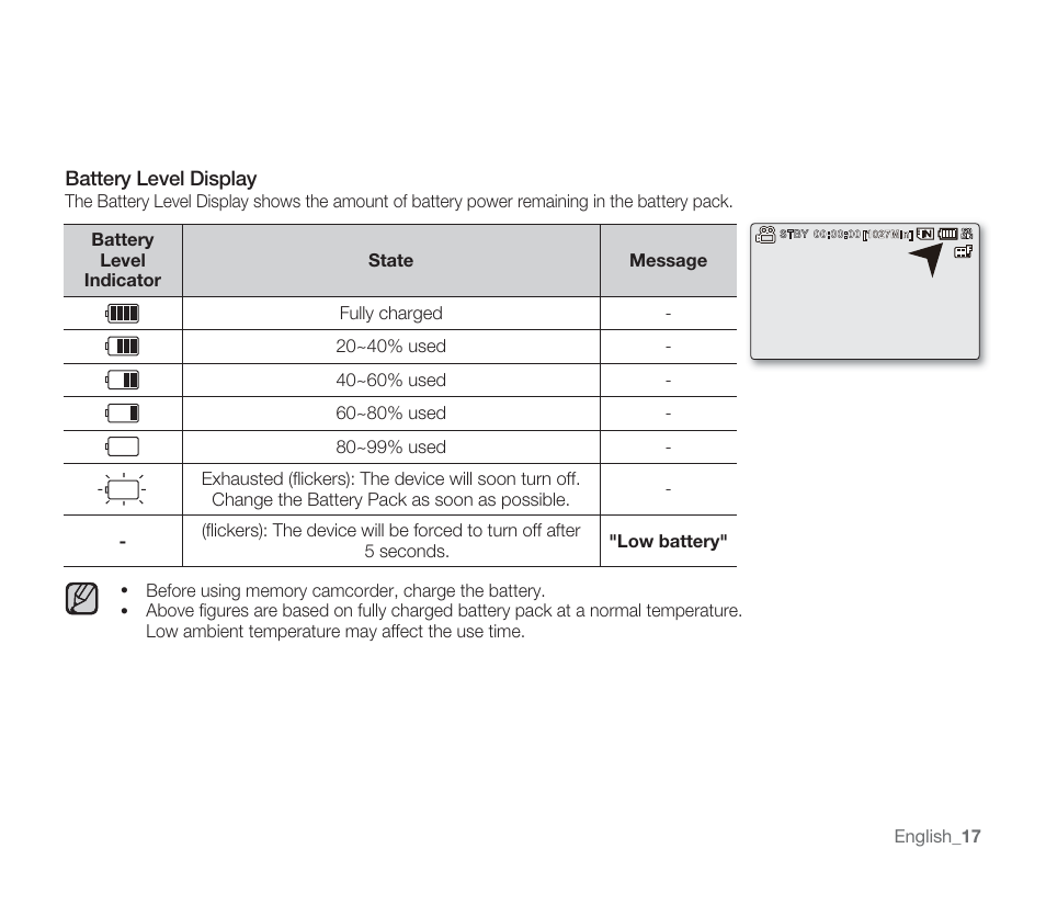 Samsung SMX-F33BN-XAA User Manual | Page 27 / 131