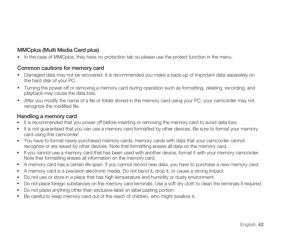 Samsung SMX-F33BN-XAA User Manual | Page 52 / 131