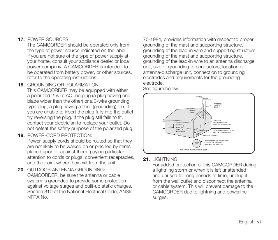 Samsung SMX-F33BN-XAA User Manual | Page 6 / 131