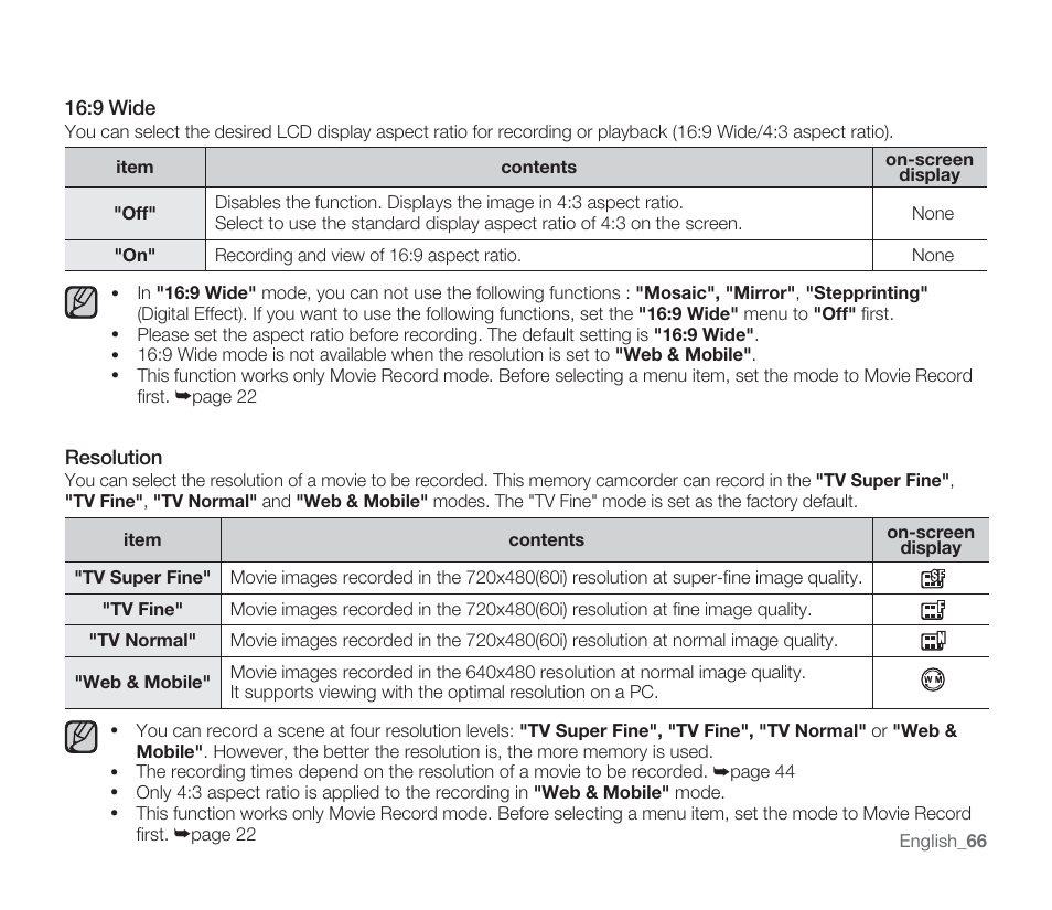 Samsung SMX-F33BN-XAA User Manual | Page 76 / 131