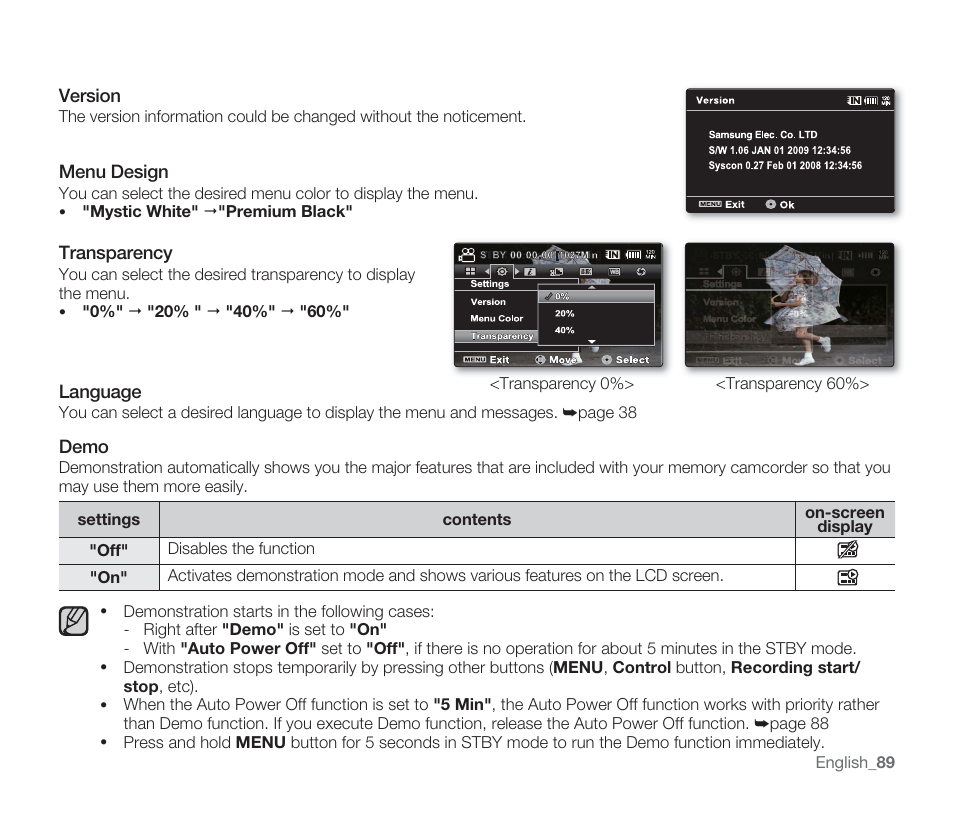 Samsung SMX-F33BN-XAA User Manual | Page 99 / 131