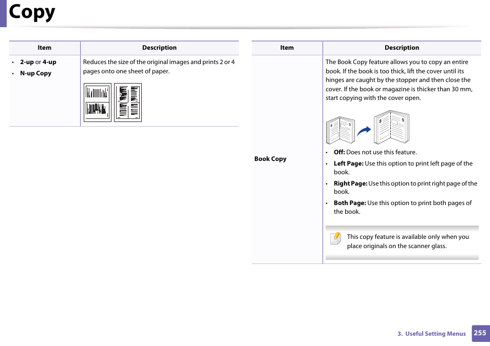 Copy | Samsung CLX-4195N-XAX User Manual | Page 255 / 423
