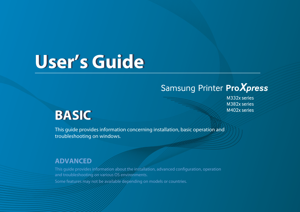 Samsung SL-M4020ND-TAA User Manual | 273 pages
