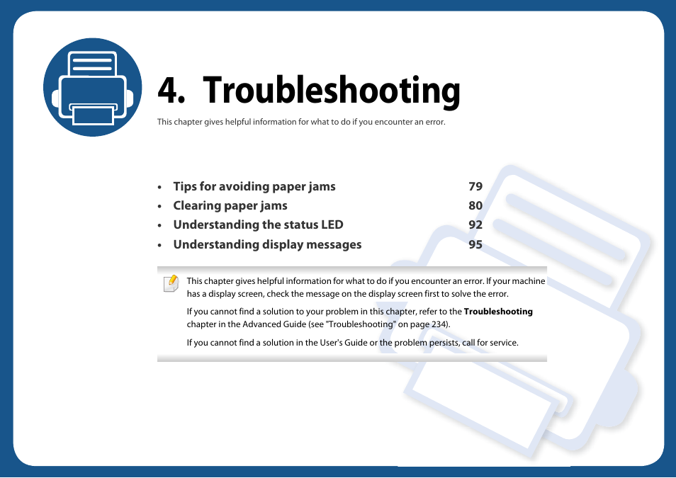 Troubleshooting | Samsung SL-M4020ND-TAA User Manual | Page 78 / 273