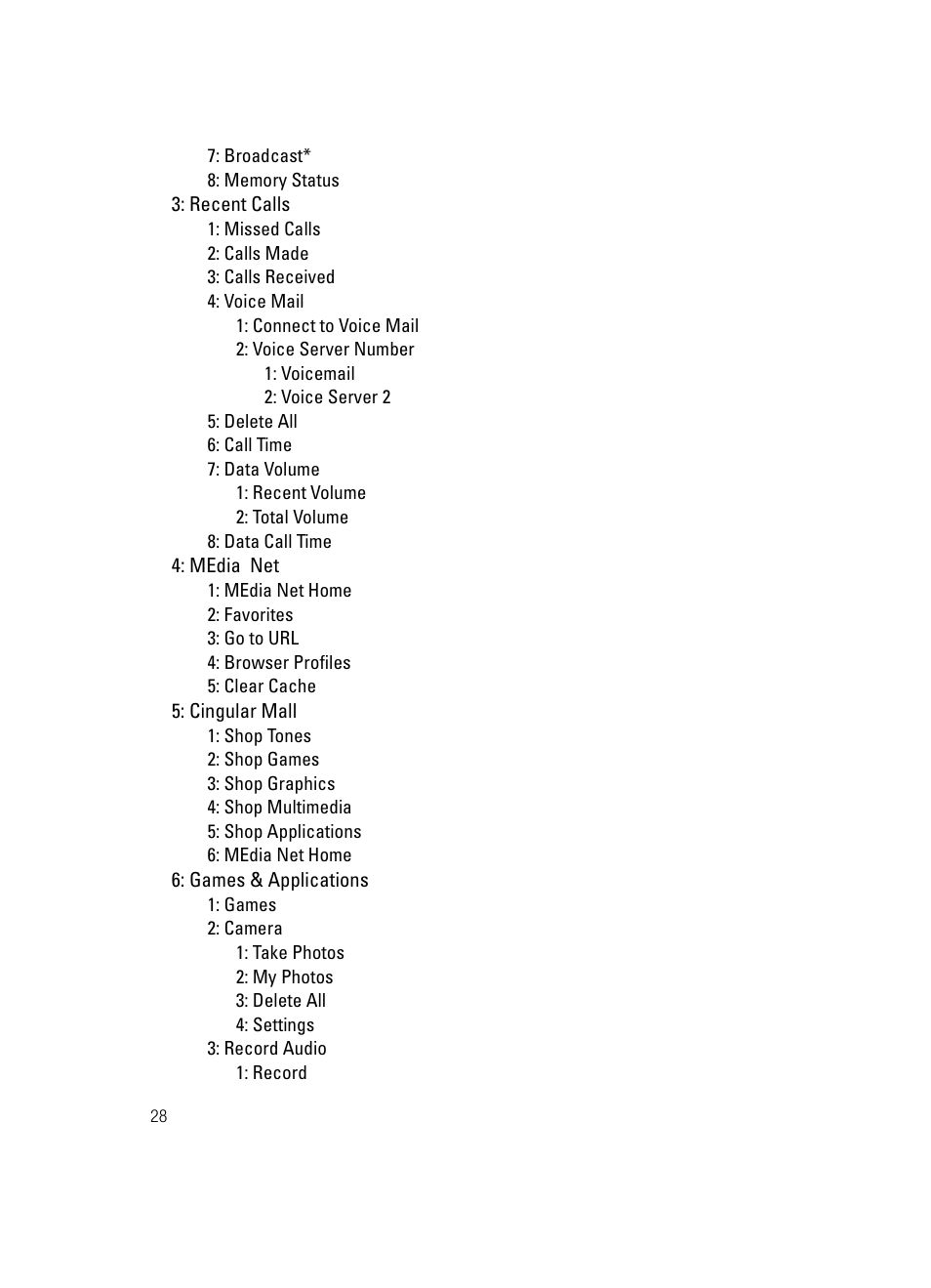 Samsung SGH-C417ZDACIN User Manual | Page 28 / 109