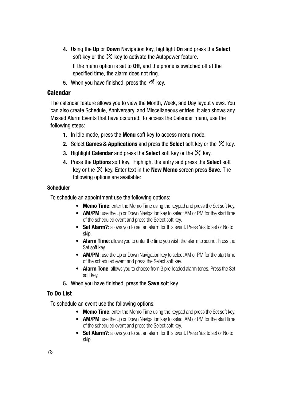 Samsung SGH-C417ZDACIN User Manual | Page 76 / 109