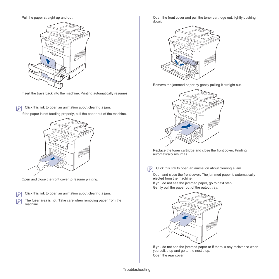 Inside the machine | Samsung SCX-5835FN-XAR User Manual | Page 118 / 147