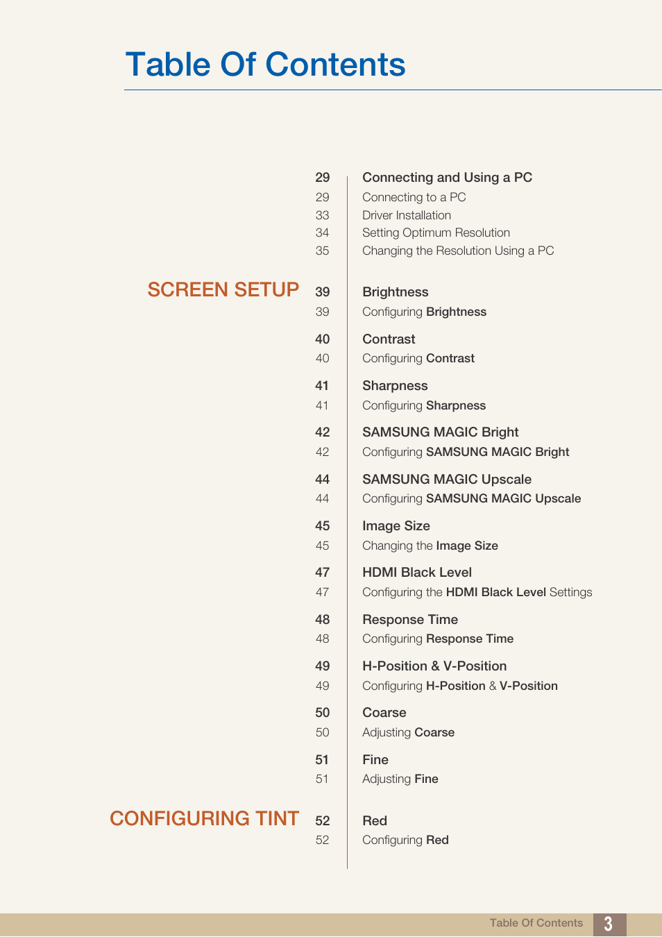 Samsung LS24C750PS-ZA User Manual | Page 3 / 97