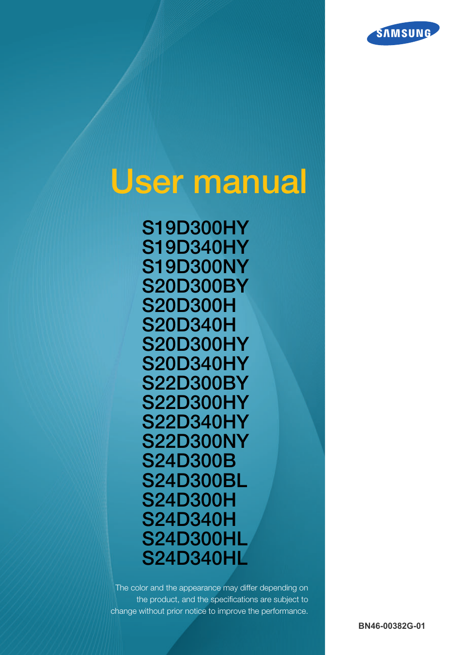 Samsung LS22D300NY-ZA User Manual | 120 pages