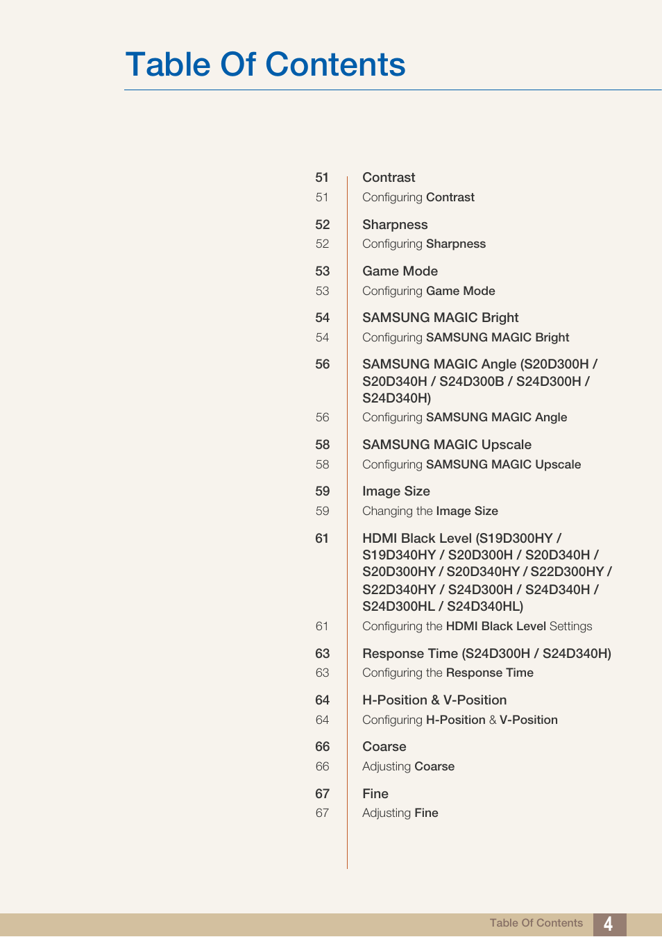 Samsung LS22D300NY-ZA User Manual | Page 4 / 120