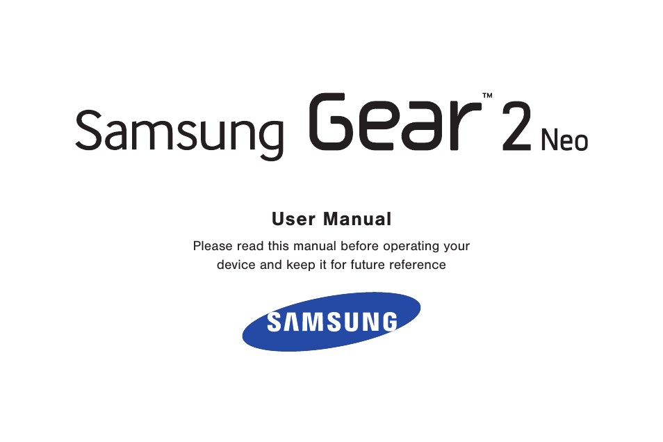 Samsung SM-R3810ZOAXAR User Manual | 95 pages