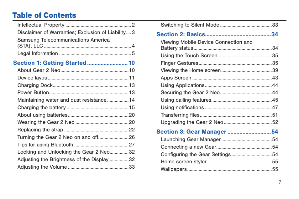 Samsung SM-R3810ZOAXAR User Manual | Page 7 / 95