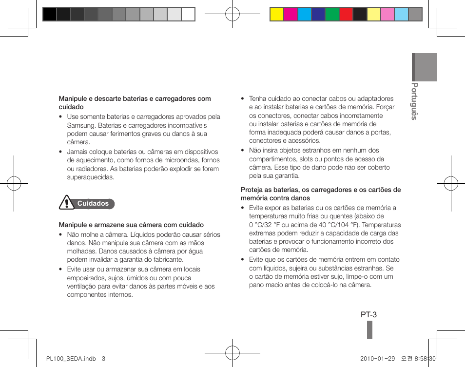 Samsung EC-PL100ZBPBPY User Manual | Page 3 / 36