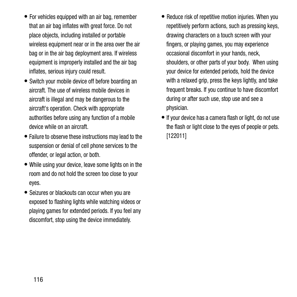 Samsung SPH-M390ZSAVMU User Manual | Page 120 / 133