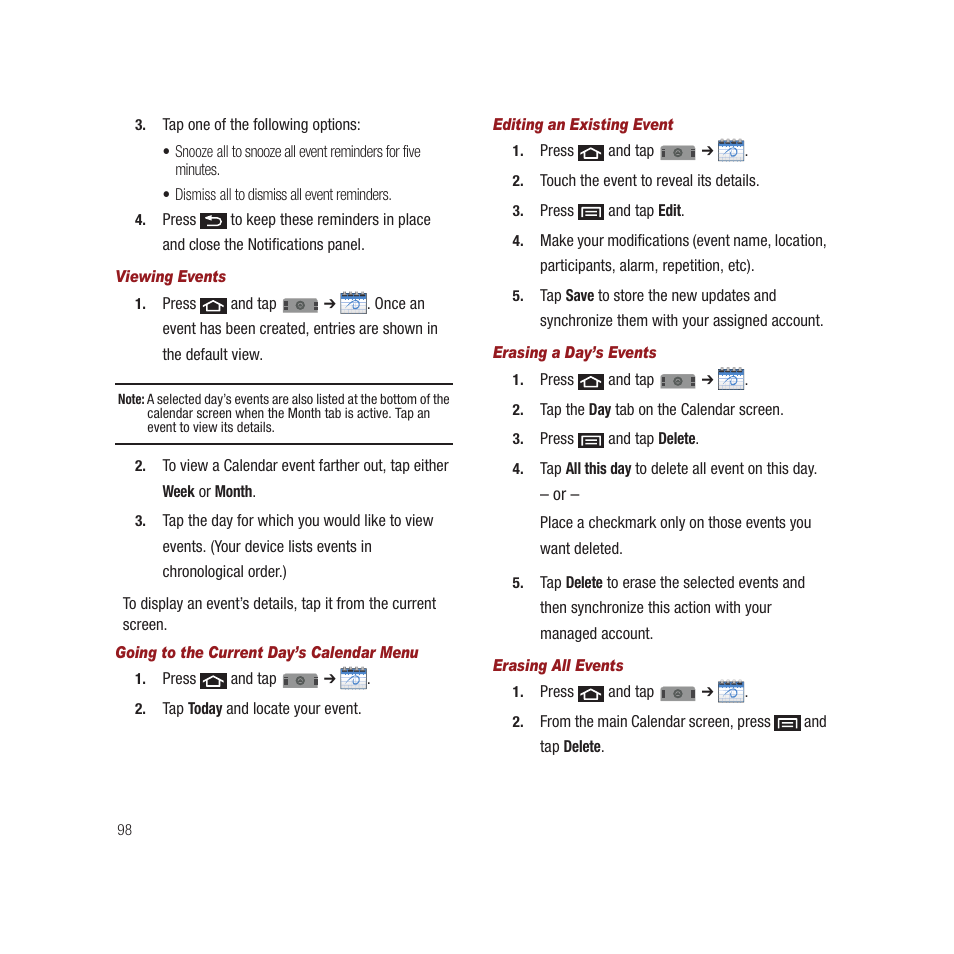 Samsung SPH-M910CAAVMU User Manual | Page 105 / 156