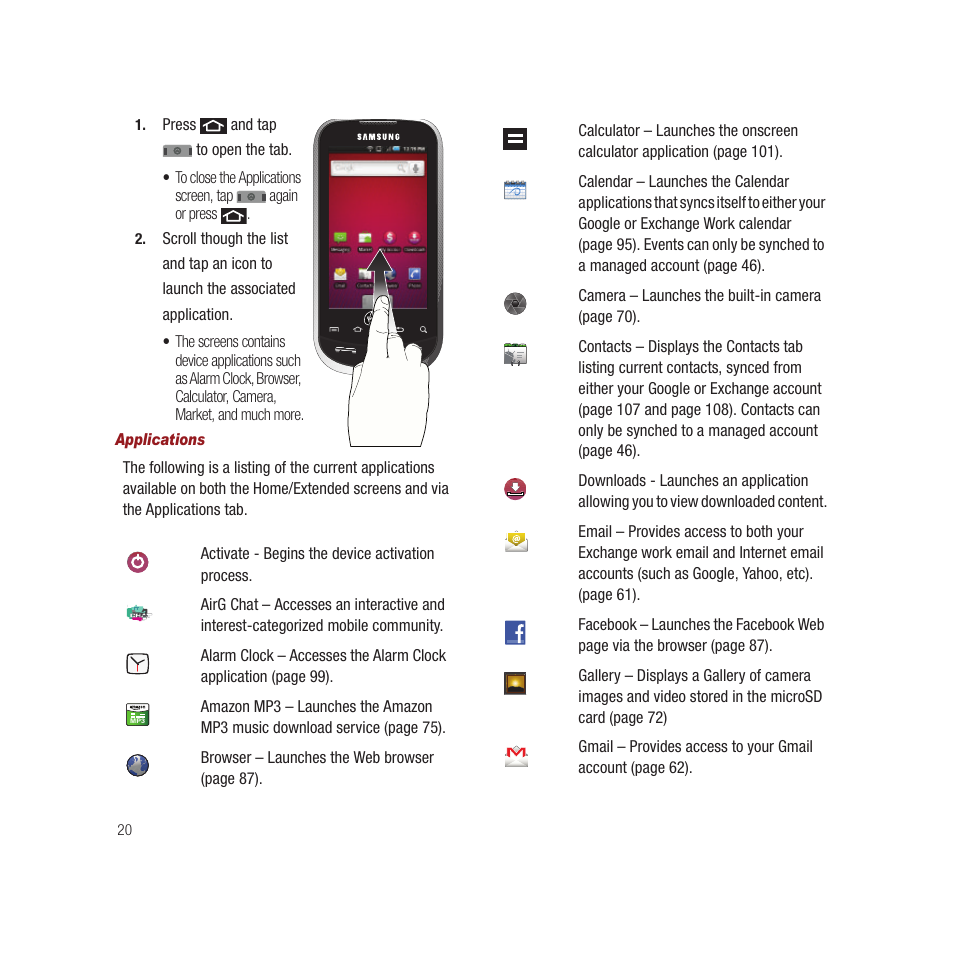 Samsung SPH-M910CAAVMU User Manual | Page 27 / 156
