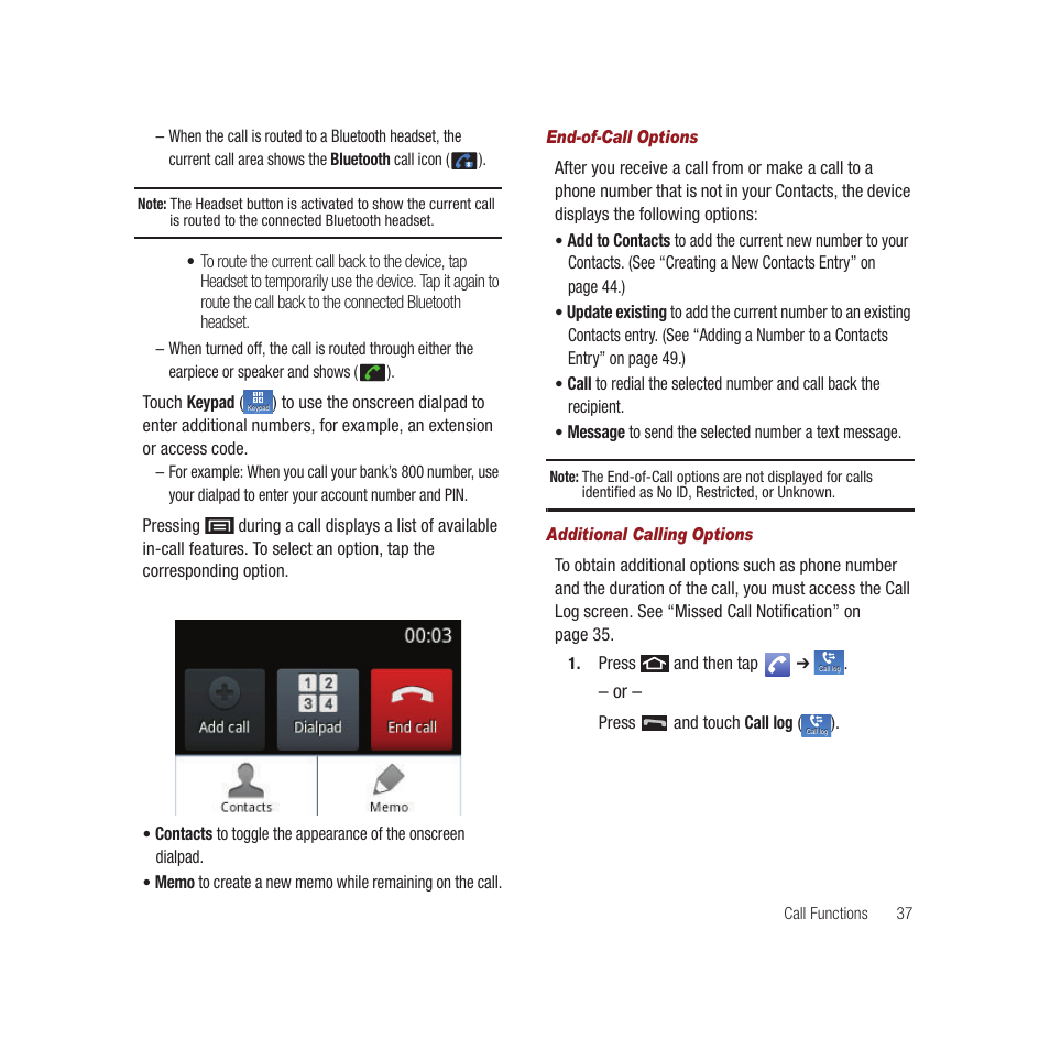 Samsung SPH-M910CAAVMU User Manual | Page 44 / 156