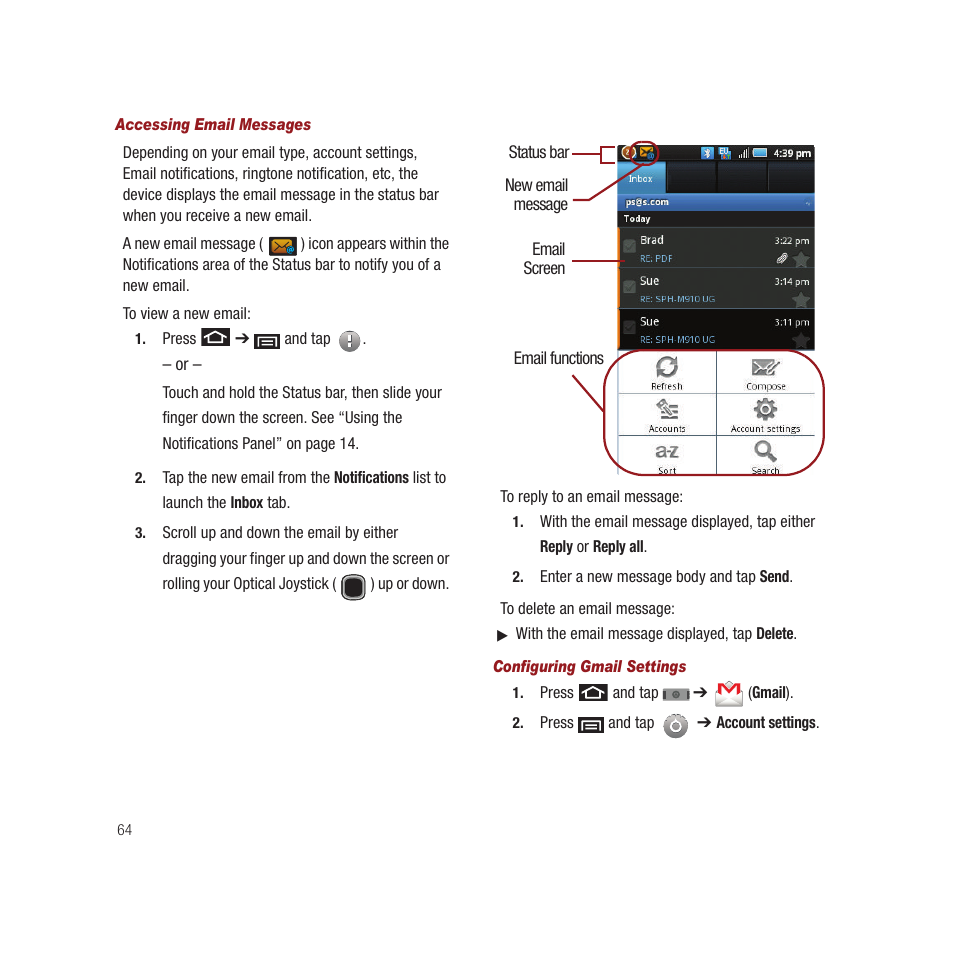 Samsung SPH-M910CAAVMU User Manual | Page 71 / 156