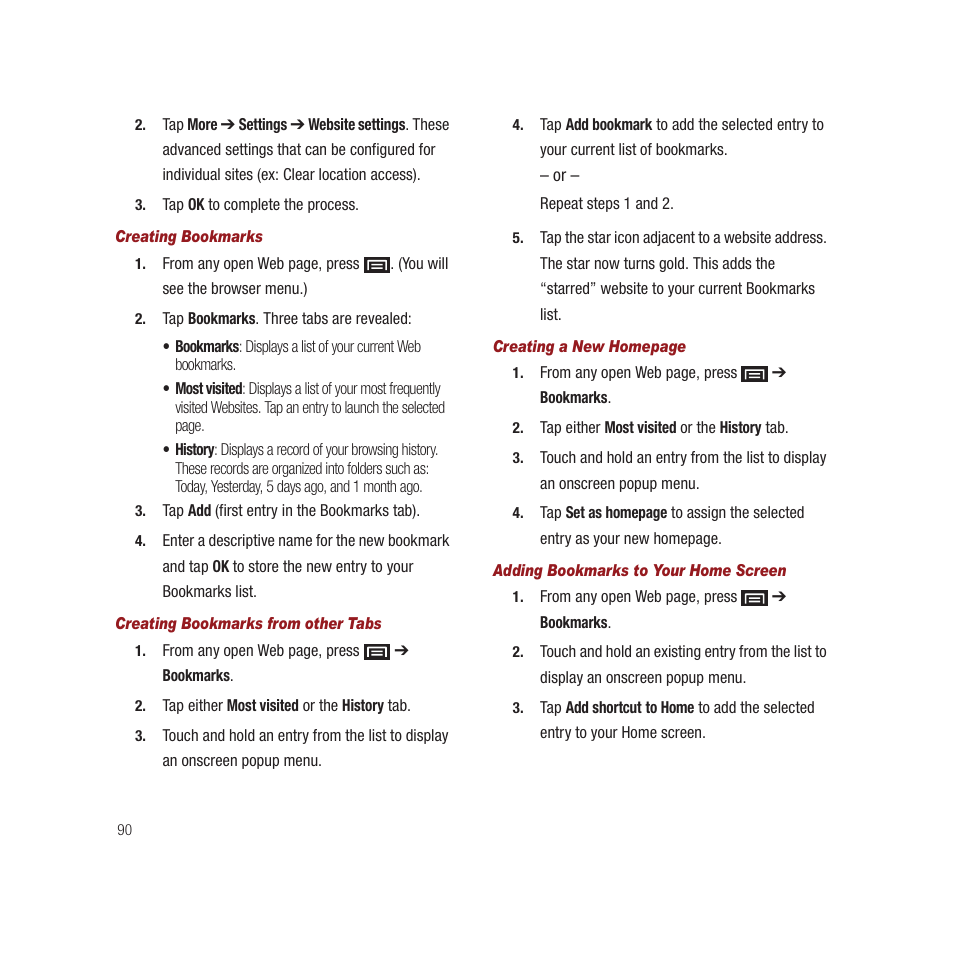 Samsung SPH-M910CAAVMU User Manual | Page 97 / 156