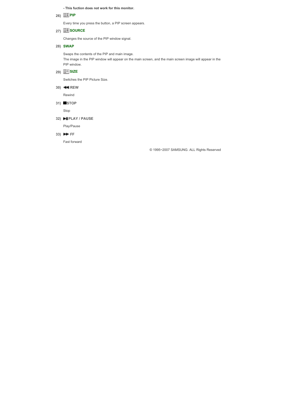 Samsung LS57BPHNBG-ZA User Manual | Page 9 / 21