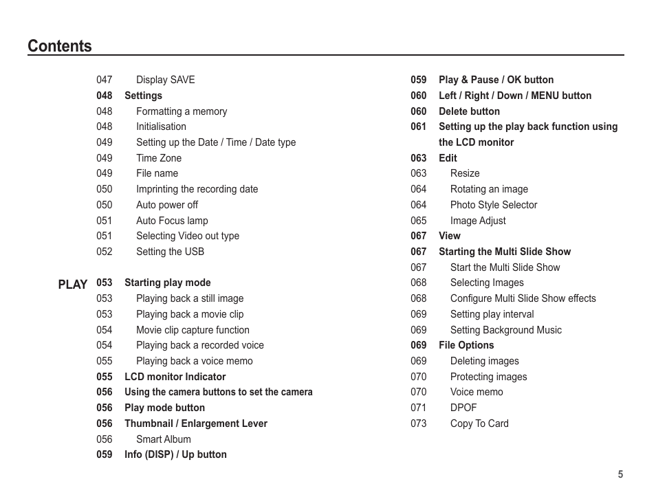 Samsung EC-TL90ZZBPRUS User Manual | Page 6 / 106