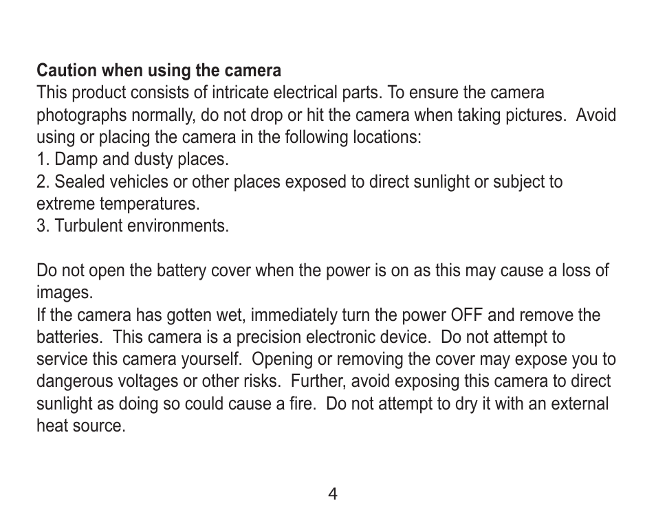 Argus Camera Argus DCM-098 User Manual | Page 4 / 16
