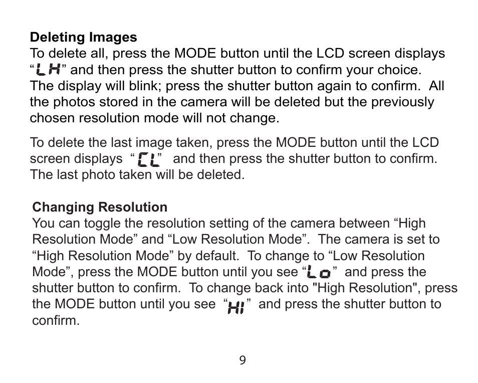 Argus Camera Argus DCM-098 User Manual | Page 9 / 16