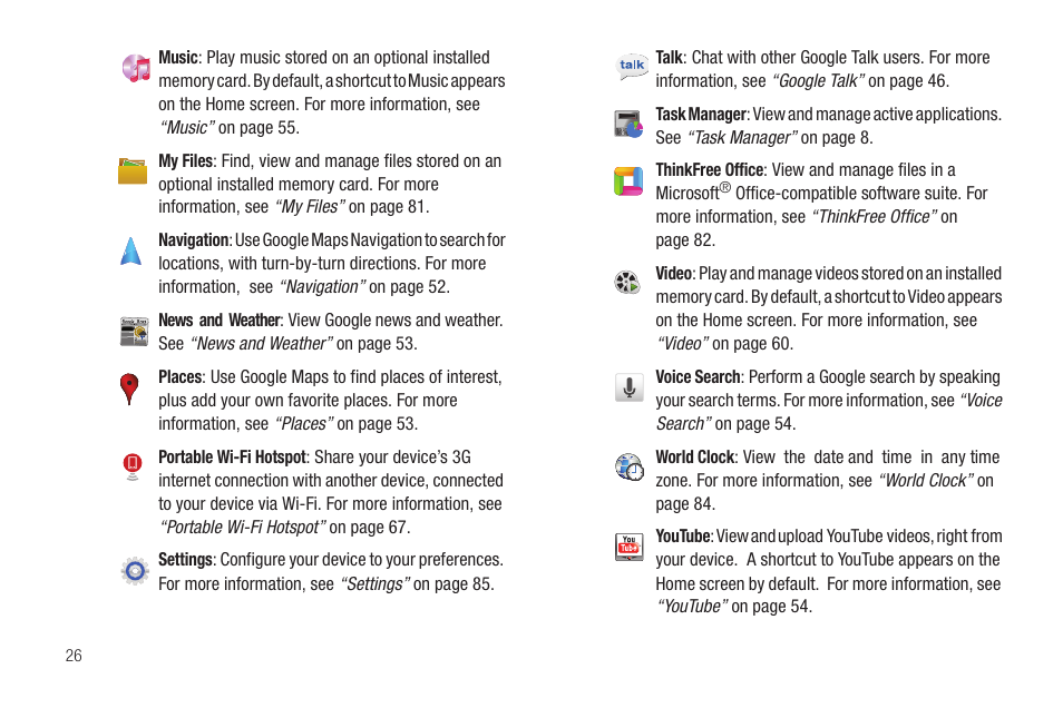 Samsung SCH-I800NSAUSC User Manual | Page 30 / 135
