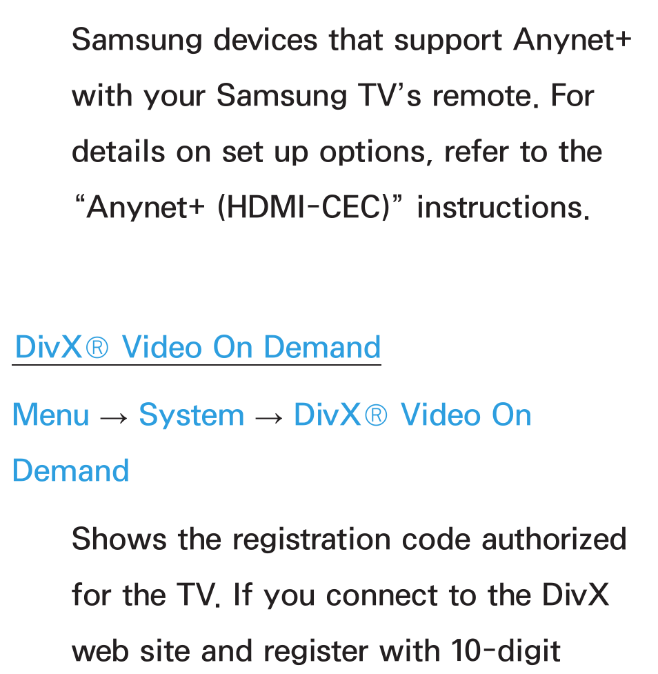 Samsung UN46ES6100GXZE User Manual | Page 234 / 721