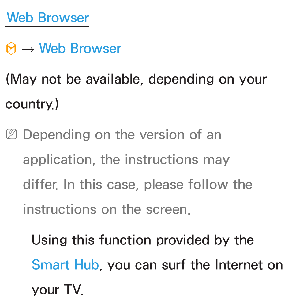 Web browser | Samsung UN46ES6100GXZE User Manual | Page 454 / 721