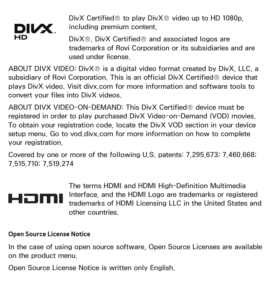 Samsung UN46ES6100GXZE User Manual | Page 721 / 721