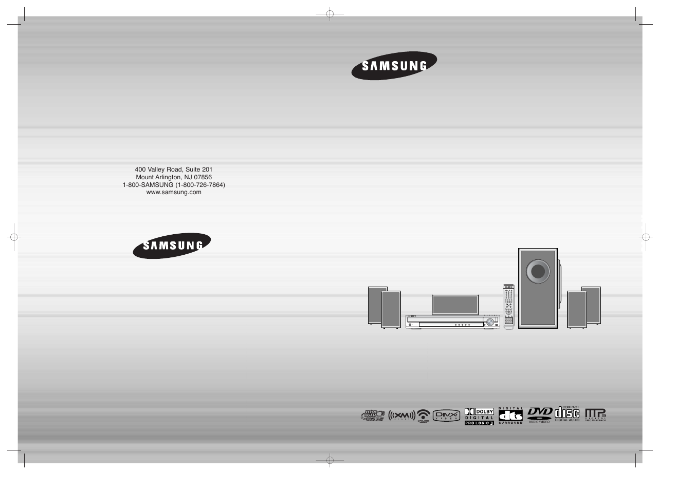 Samsung HT-Q45T-XAA User Manual | 42 pages