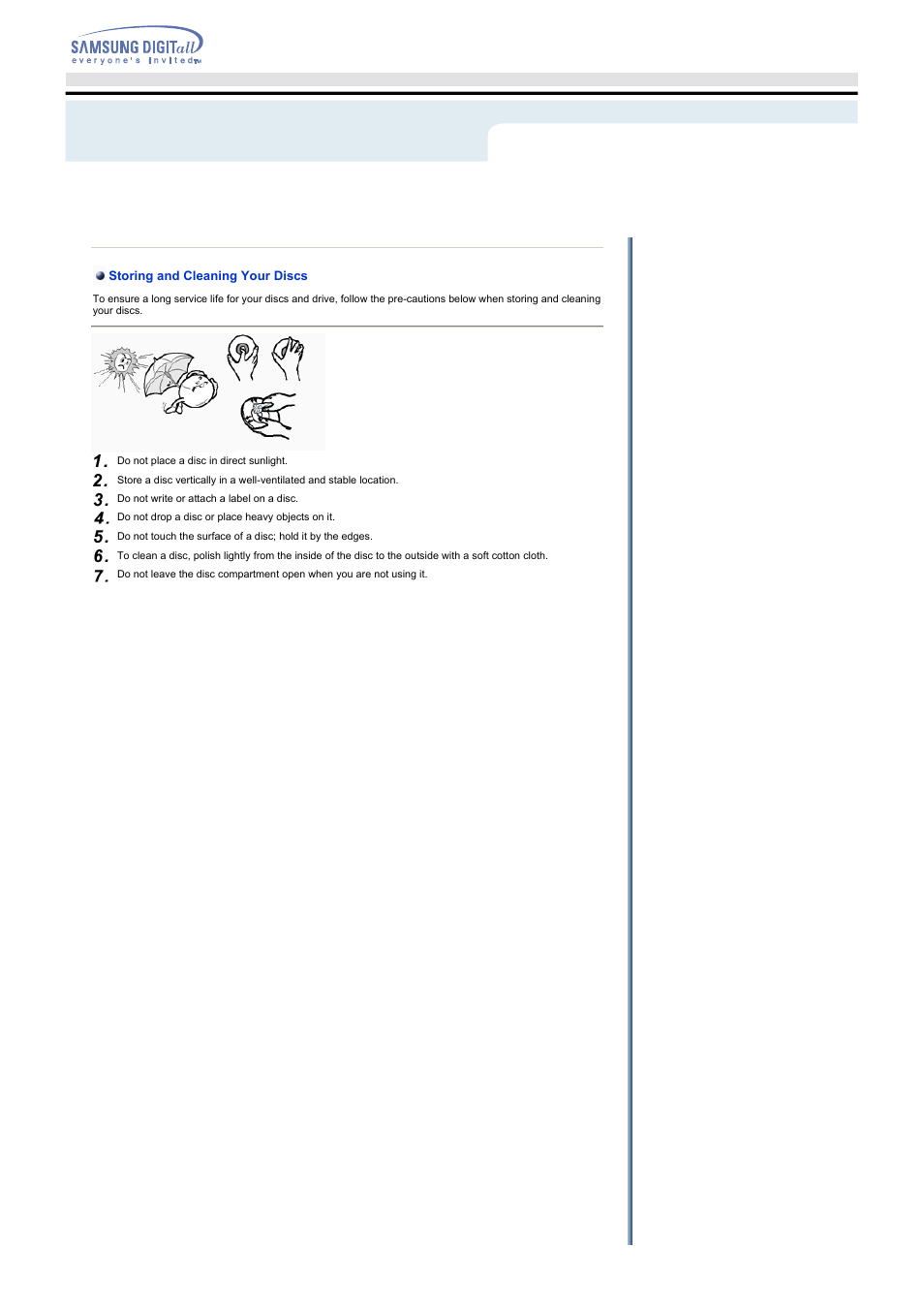 Using the drive | Samsung SM-352BENB User Manual | Page 15 / 22