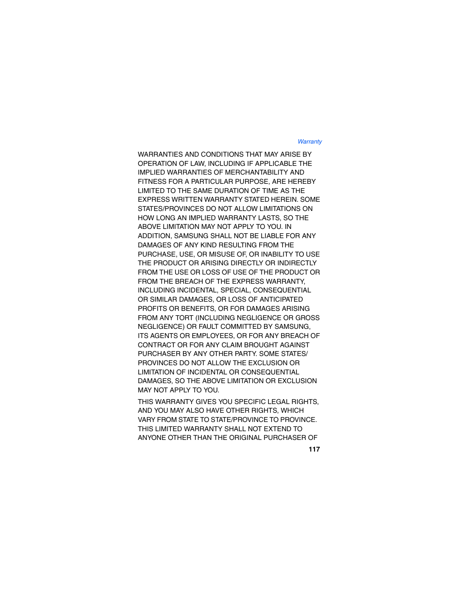 Samsung SCH-I600MSAXAR User Manual | Page 125 / 132