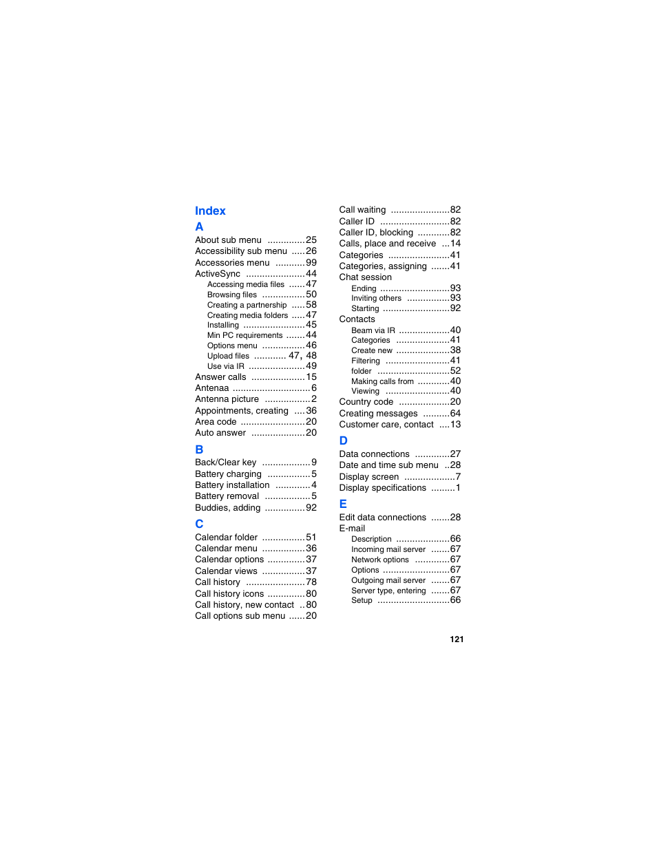 Samsung SCH-I600MSAXAR User Manual | Page 129 / 132