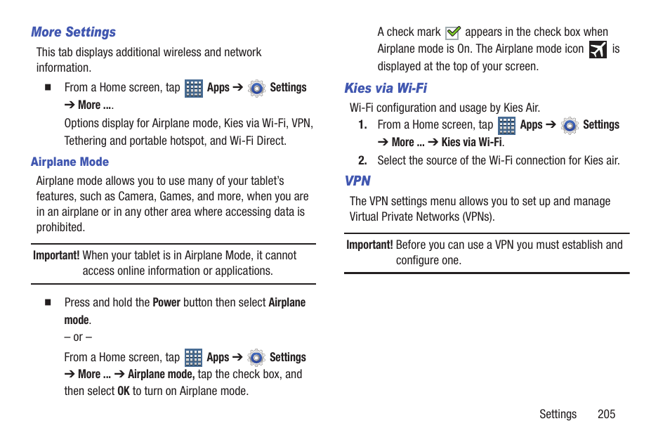 Samsung SGH-T859UWBTMB User Manual | Page 209 / 301