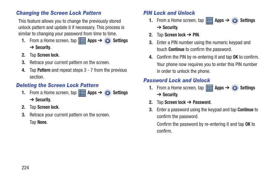 Samsung SGH-T859UWBTMB User Manual | Page 228 / 301