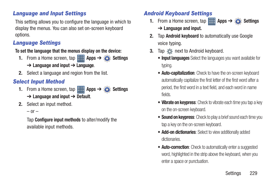 For more | Samsung SGH-T859UWBTMB User Manual | Page 233 / 301